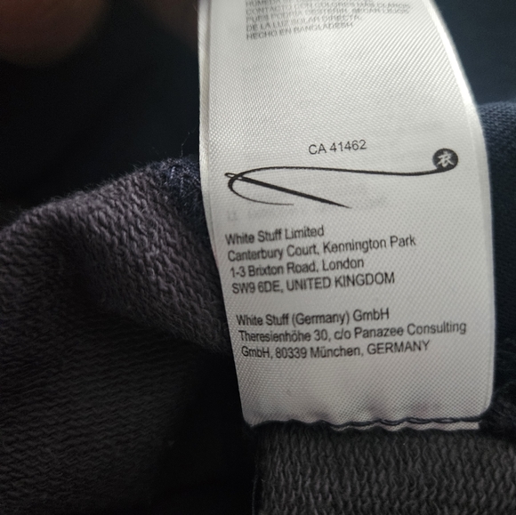 WHITE STUFF WOMENS PULLOVER HOODED SWEATSHIRT SIZE UK 10 EU 38 US 6 - Picture 6 of 8